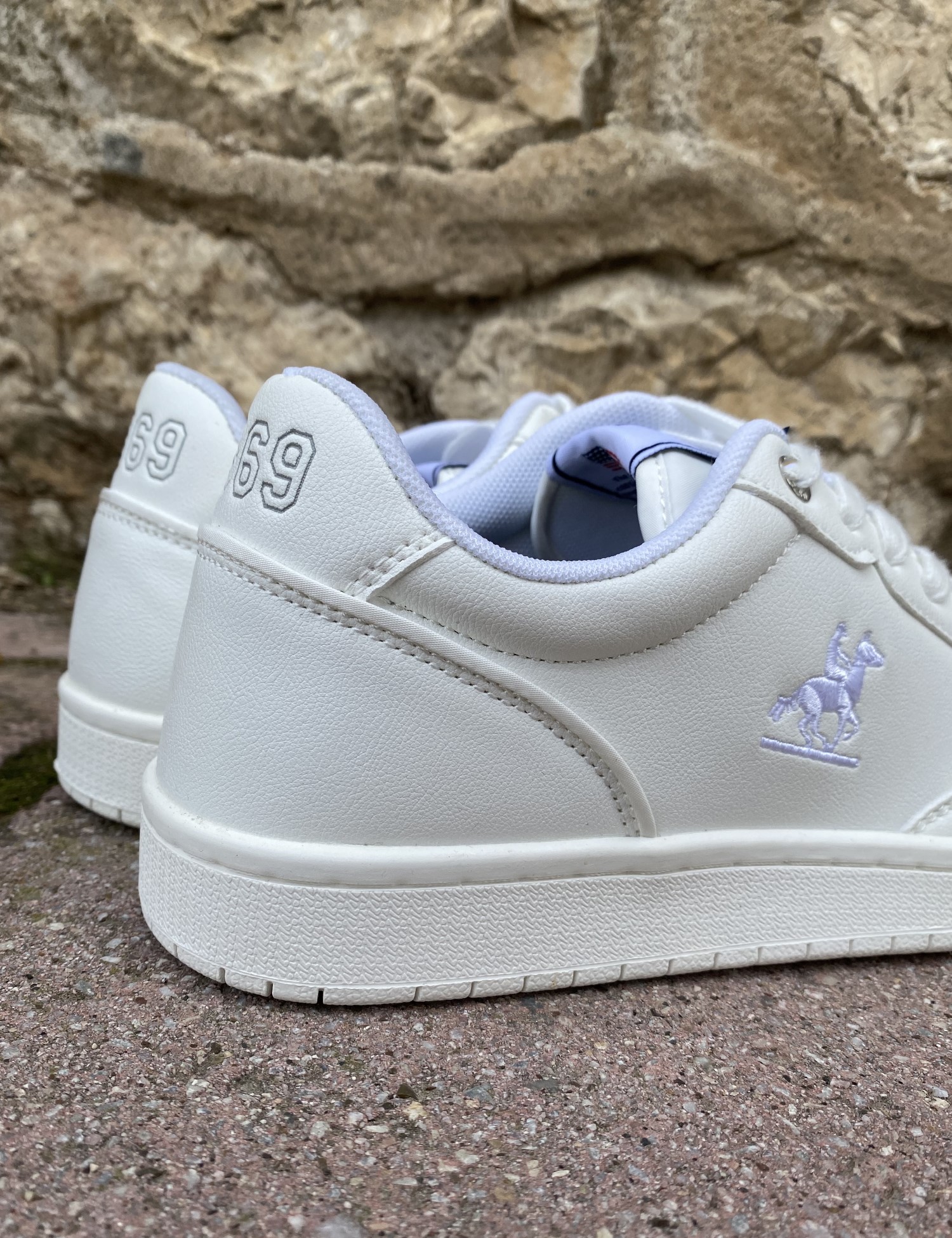 Us Grand Polo λευκά ανδρικά casual sneakers GPM428230 φωτογραφία